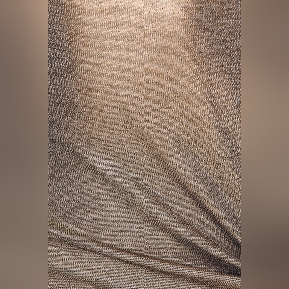 NWT $248 LOVERS AND FRIENDS Tonya Maxi Dress In Gold Stretchy XS Revolve - Picture 4 of 6